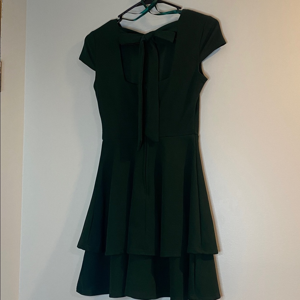B. Darlin Dark Green Dress Size 1/2